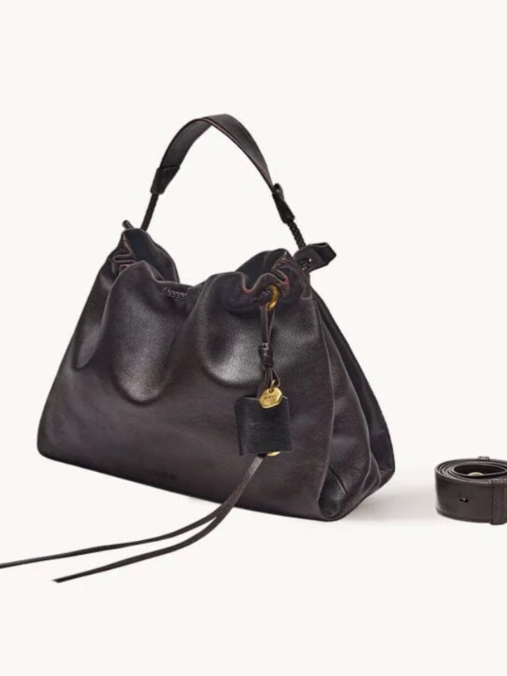 Small Gather Bag - Ebony